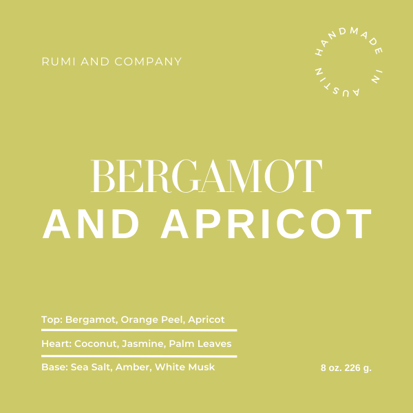 Bergamot and Apricot Body Scrub