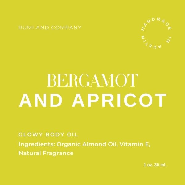 Bergamot and Apricot Glowy Body Oil