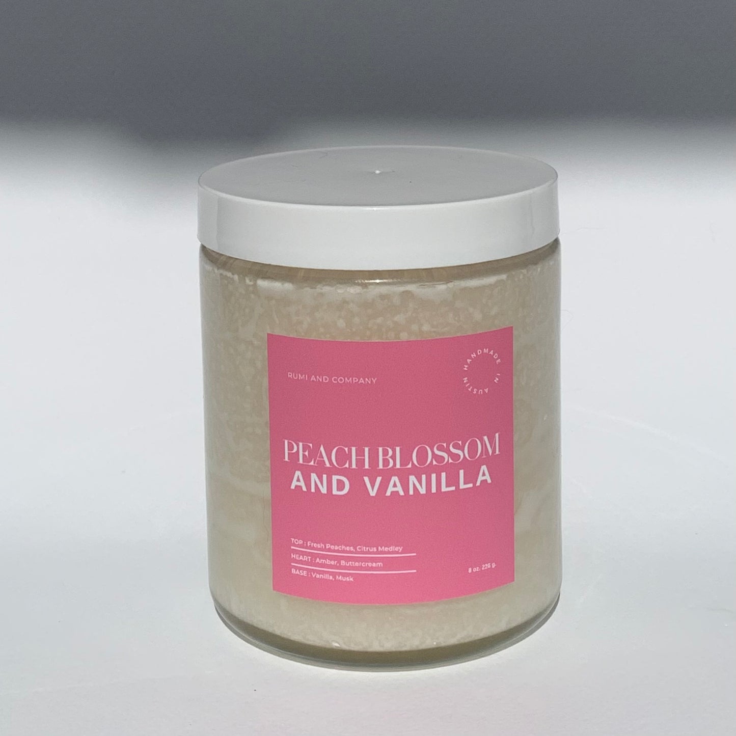 Peach Blossom and Vanilla Body Scrub