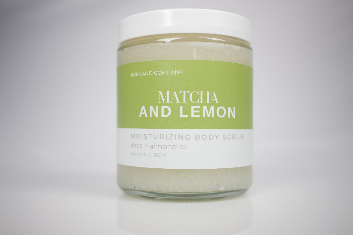 Matcha and Lemon Body Scrub