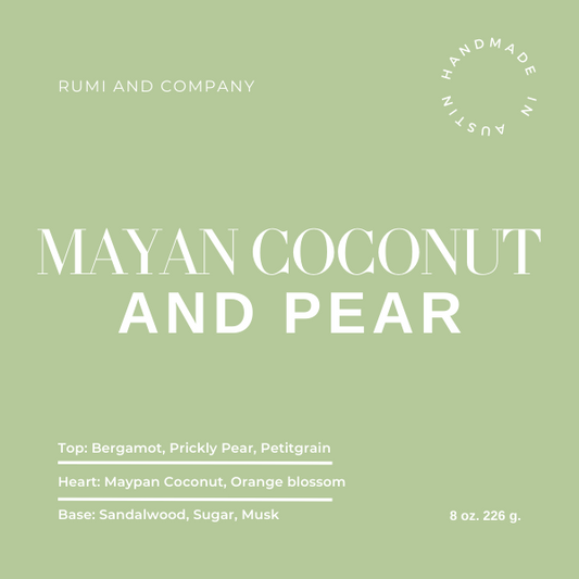 Mayan Coconut Pear Body Scrub