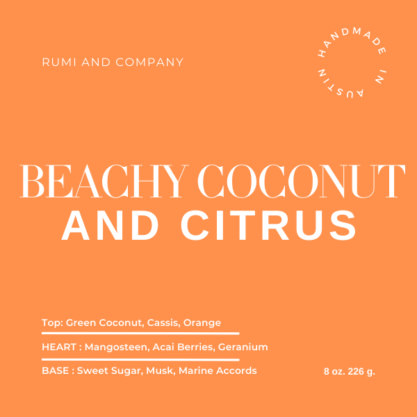 Beachy Coconut Citrus Body Scrub