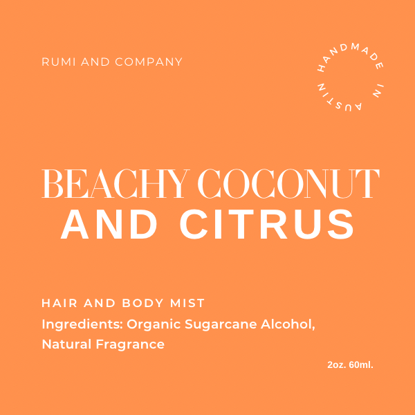 Beachy Coconut Citrus Mist