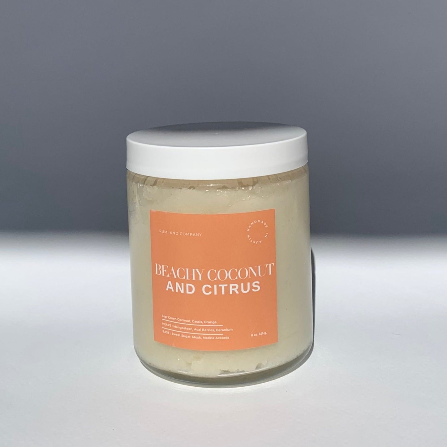 Beachy Coconut Citrus Body Scrub