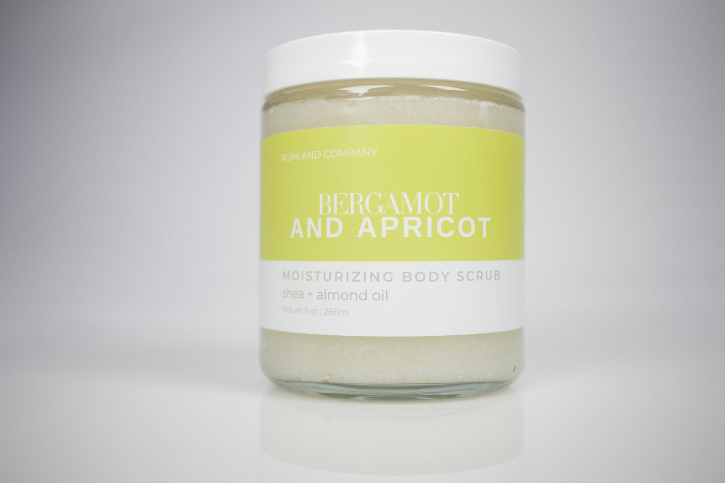 Bergamot and Apricot Body Scrub